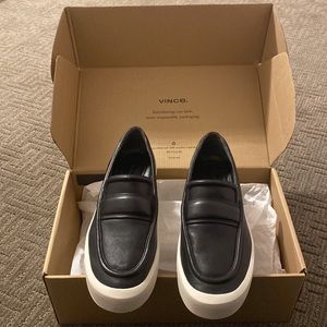 Vince Ghita Leather Slip-On Loafer Sneakers
